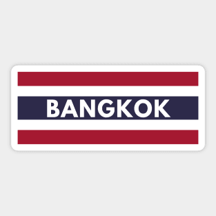 Bangkok City in Thailand Flag Sticker